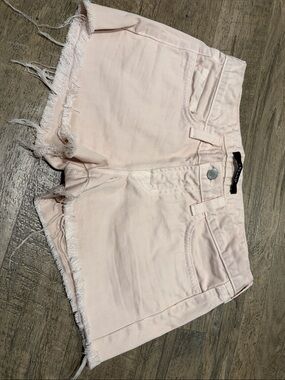 J Brand Denim Cutoff Shorts - Light Pink